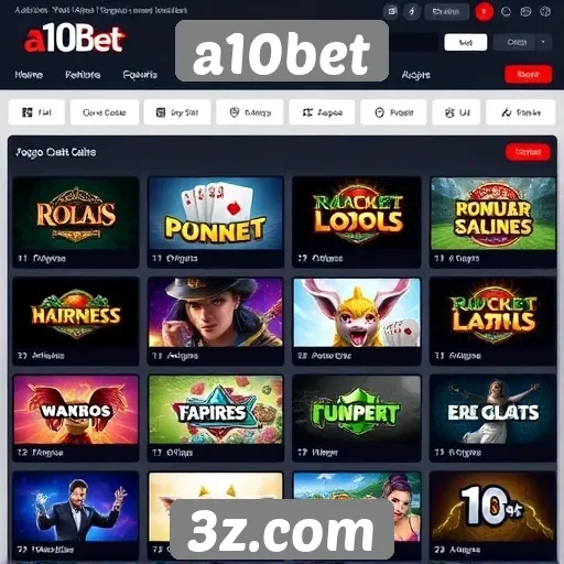 A10bet oferece diversas opções de jogos online